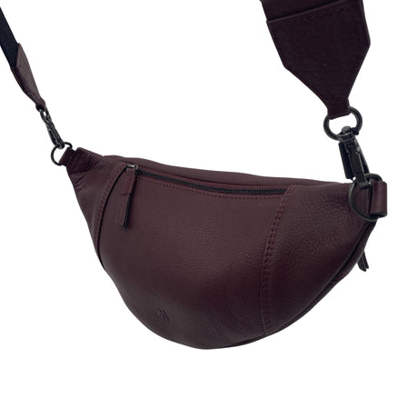 Unisex Markberg - Vyölaukku, koko Mini - Viininpunainen (2)