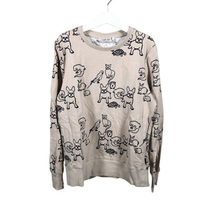 Unisex me&i - Collegepaita, koko 146 - 152 - Beige (1)