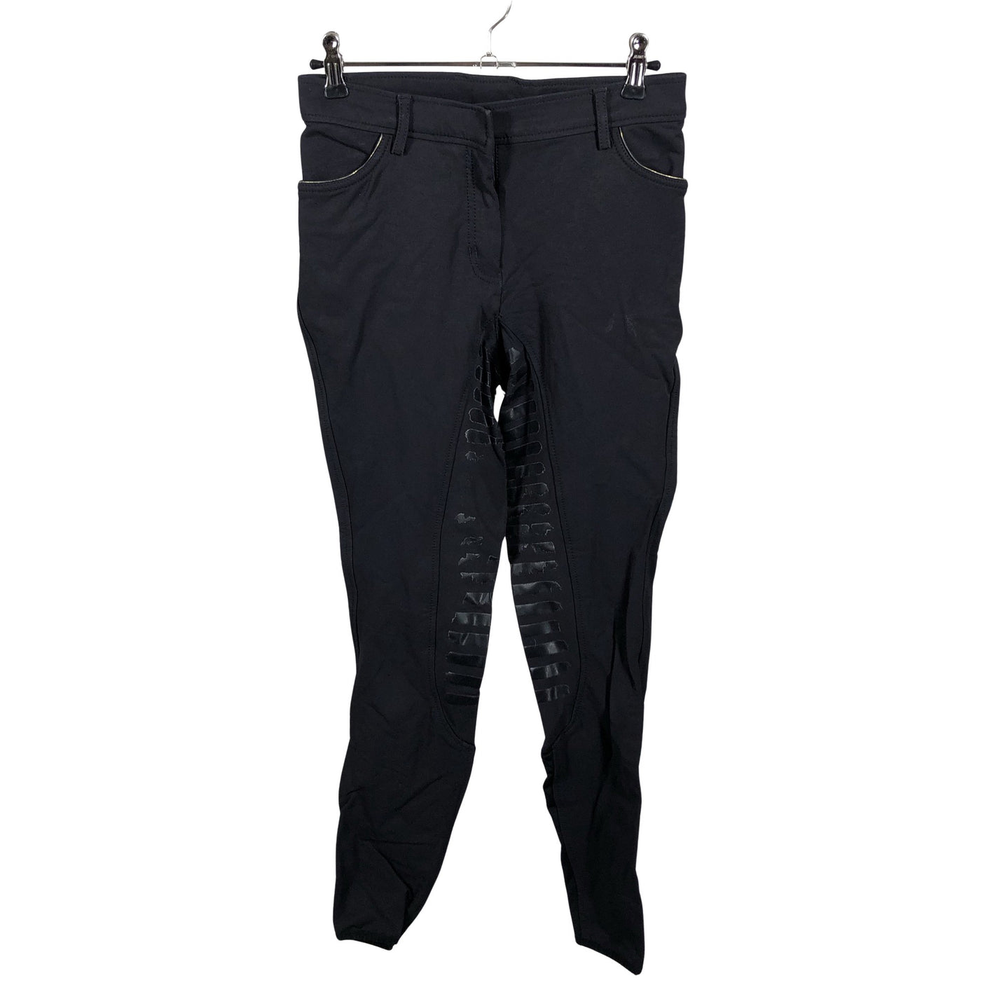 Unisex CRW - Ratsastushousut, koko 152 - 158 - Musta (1)