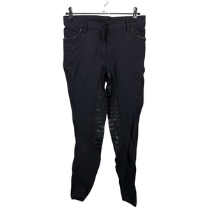 Unisex CRW - Ratsastushousut, koko 152 - 158 - Musta (1)