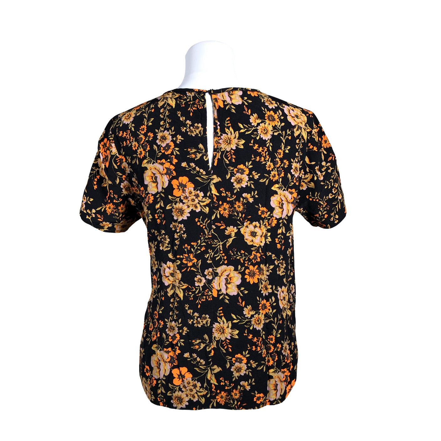 Naisten Samsoe&Samsoe - Lyhythihainen pusero, koko 38 - Musta (2)