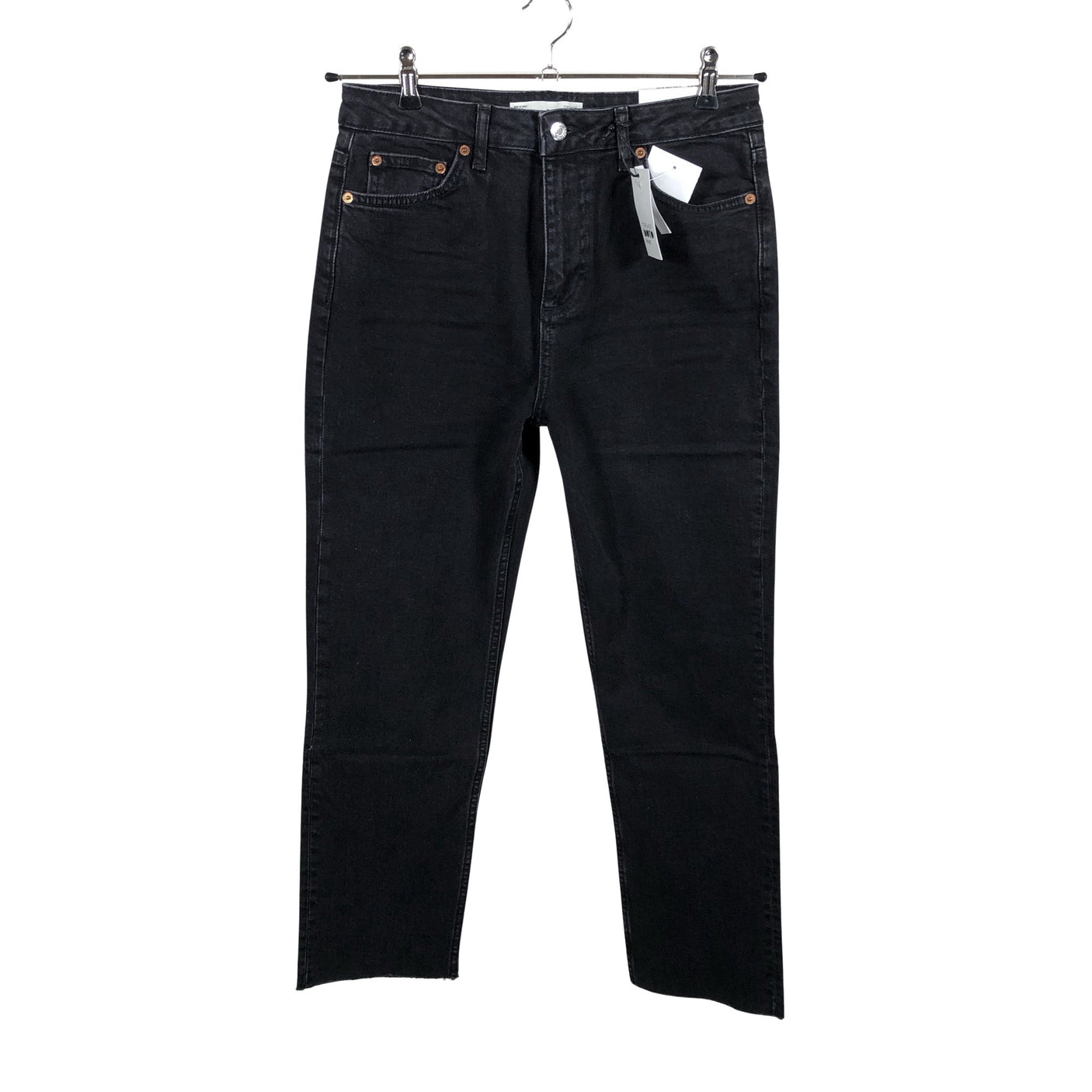 Naisten Topshop - Farkut, koko 40 - Musta (1)