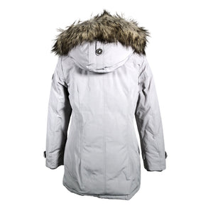 Naisten s.Oliver - Untuvatakki, koko 36 - Harmaa (3)