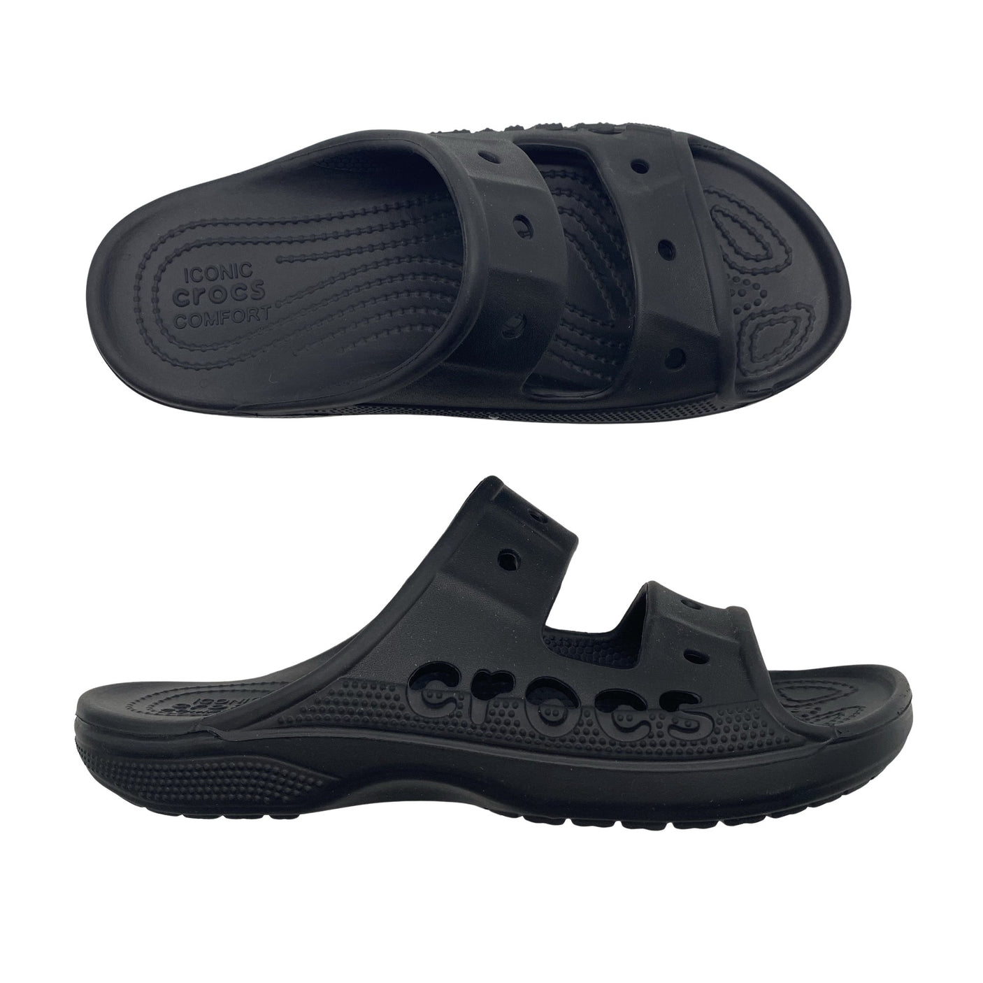 Unisex Crocs - Sandaalit, koko 40 - Musta (1)