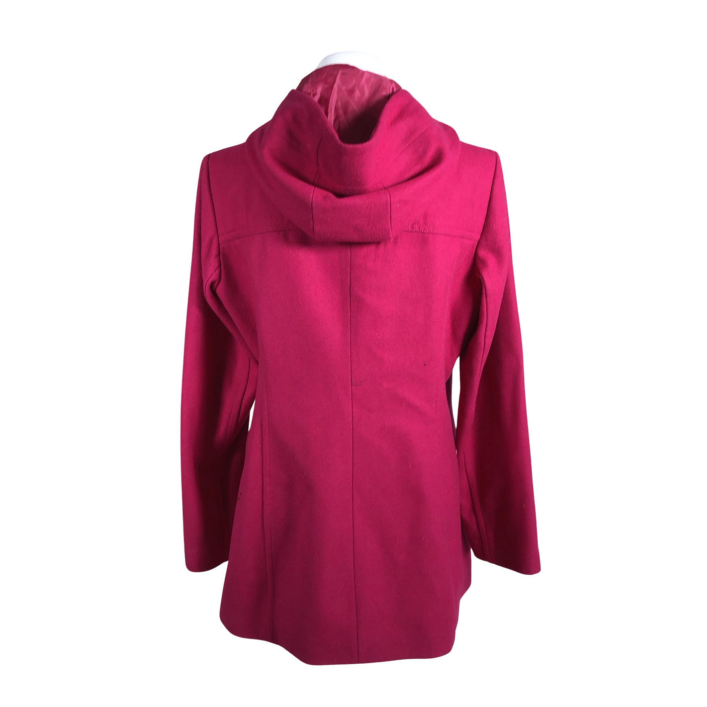 Naisten Benetton - Villakangastakki, koko 40 - Pinkki (2)