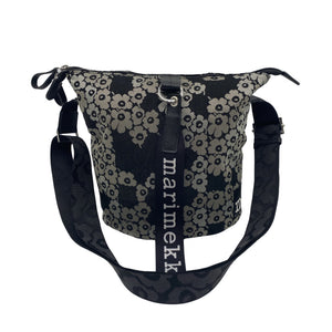 Naisten Marimekko - Olkalaukku, koko Midi - Musta (1)