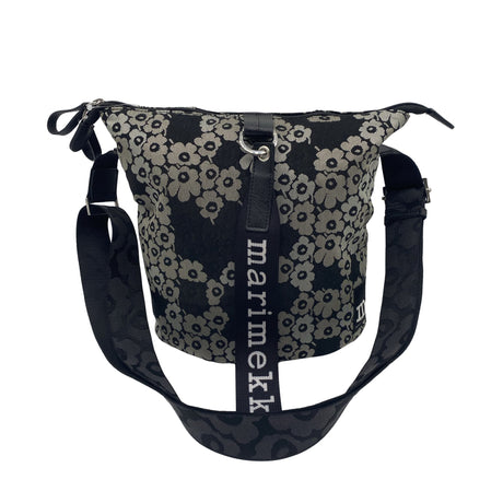 Naisten Marimekko - Olkalaukku, koko Midi - Musta ()