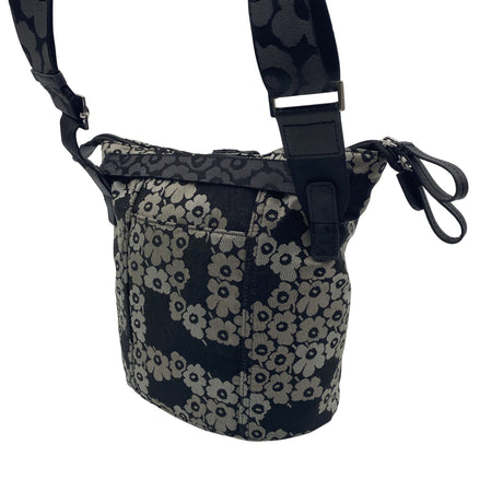 Naisten Marimekko - Olkalaukku, koko Midi - Musta (2)
