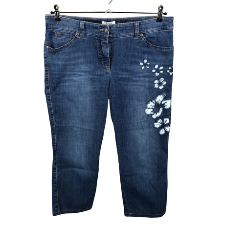 Naisten Gerry Weber - Farkkucaprit, koko 44 - Sininen ()