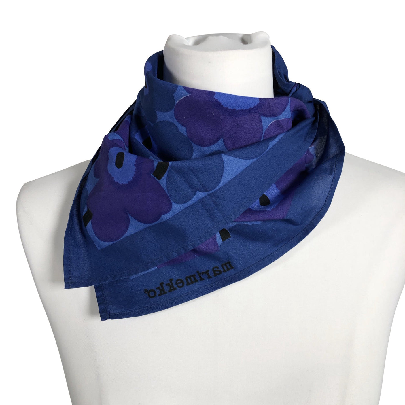Unisex Marimekko - Huivi, koko Mini - Sininen (1)