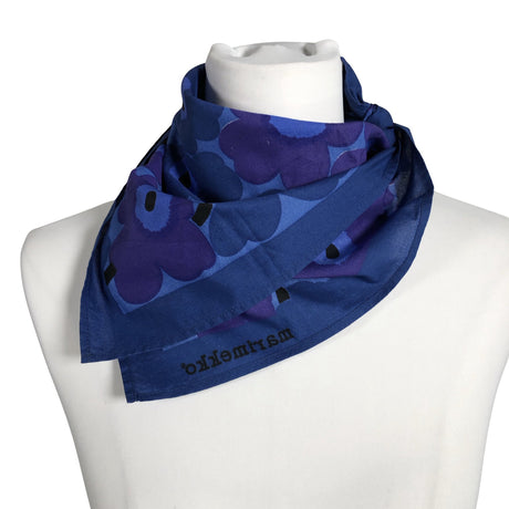 Unisex Marimekko - Huivi, koko Mini - Sininen ()