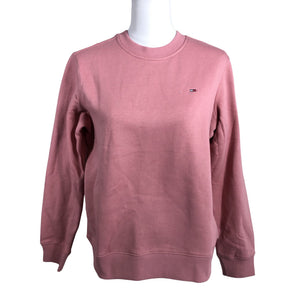 Naisten Tommy Jeans (Tommy Hilfiger) - Collegepaita, koko 40 - Vaaleanpunainen (1)