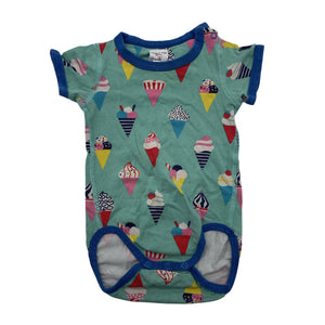 Unisex Polarn O. Pyret - Body, koko 68 - 74 - Turkoosi (1)