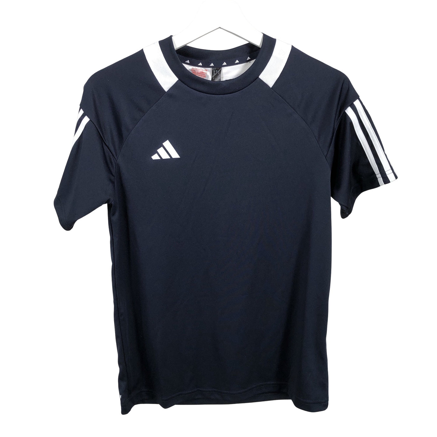 Poikien Adidas - Urheilupaita, lyhyet hihat, koko 158 - 164 - Sininen (1)