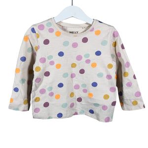 Unisex Next - Trikoopaita, koko 92 - 98 - Beige (1)