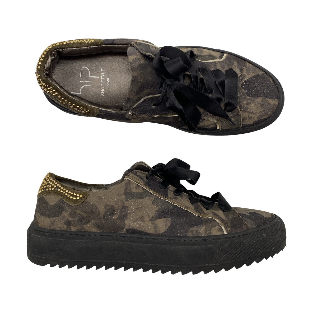 Naisten Hip Shoe Style - Tennarit, koko 40 - Ruskea (1)
