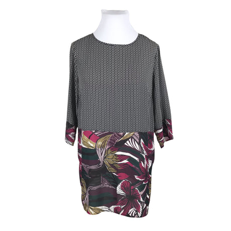 Naisten Cut & Pret - Sifonkimekko, koko 42 - Musta ()