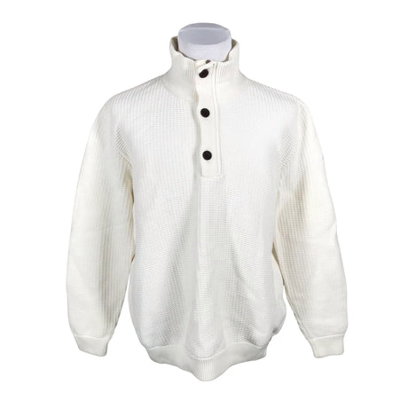 Miesten Holebrook - Neulepaita, koko XXL - Luonnonvalkoinen ()