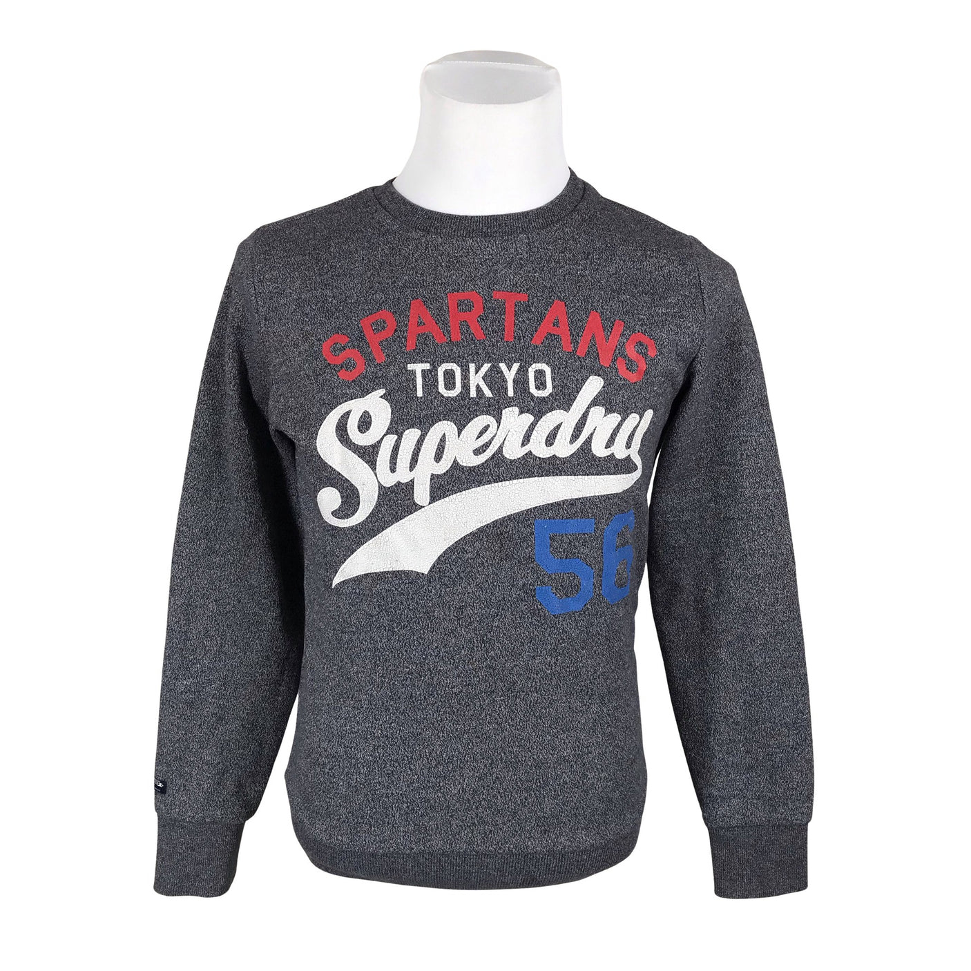 Miesten Superdry - Collegepaita, koko XXS - Harmaa (1)