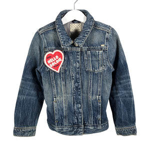 Tyttöjen Scotch&Soda - Farkkutakki, koko 116 - 122 - Sininen (2)