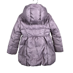 Tyttöjen Benetton - Untuvatakki, koko 104 - 110 - Vaaleanpunainen (3)