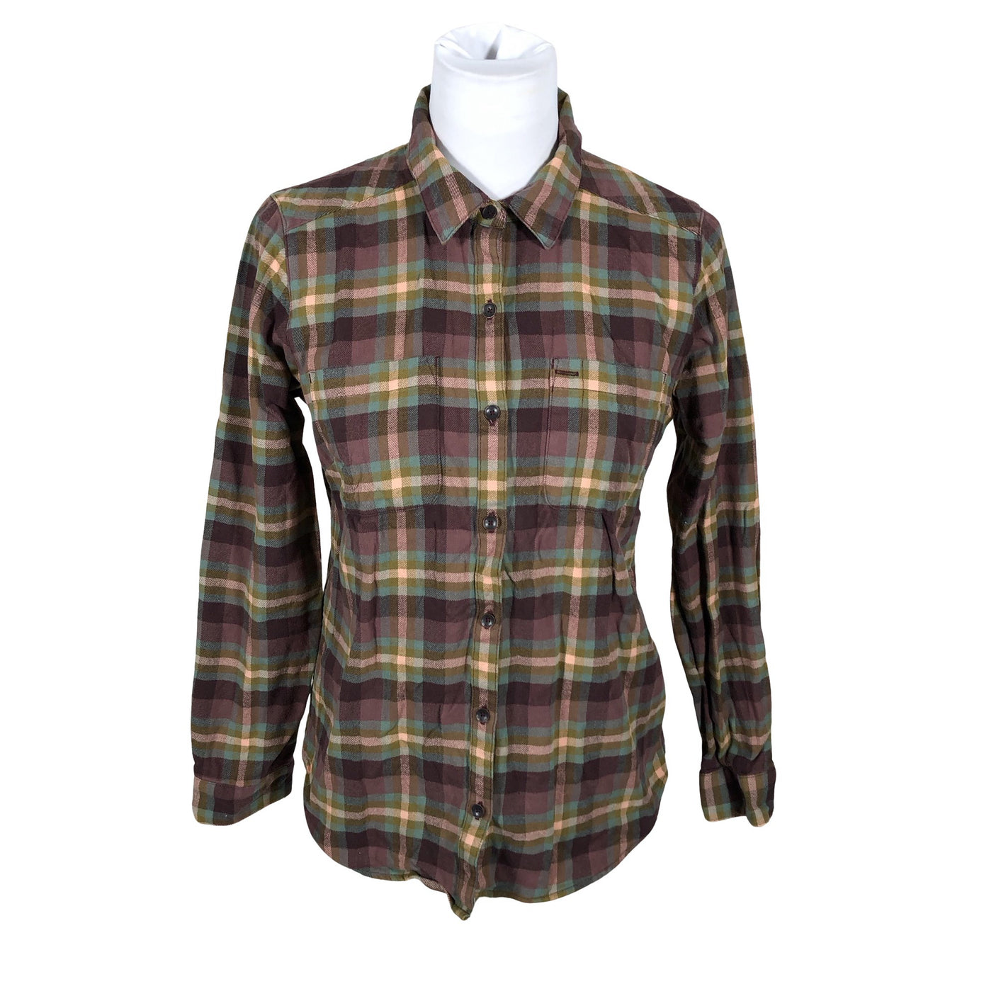 Naisten Royal Robbins - Flanellipaita, koko 36 - Ruskea (2)