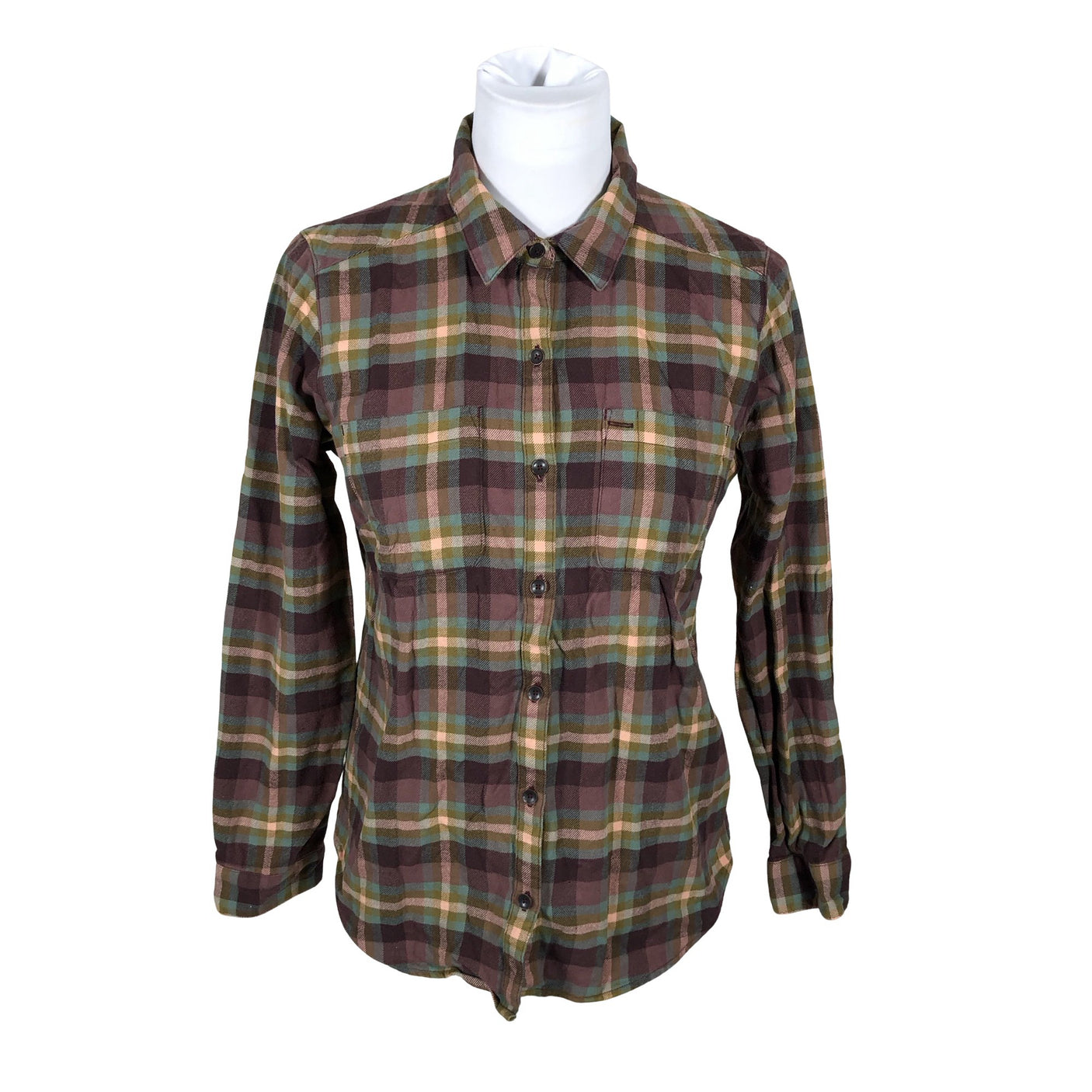 Naisten Royal Robbins - Flanellipaita, koko 36 - Ruskea (1)