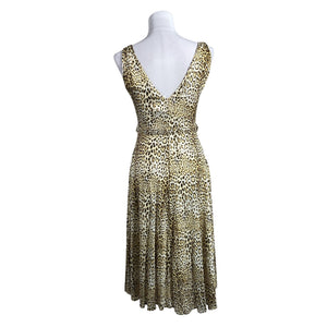 Naisten Roberto Cavalli - Trikoomekko, koko 38 - Beige (3)