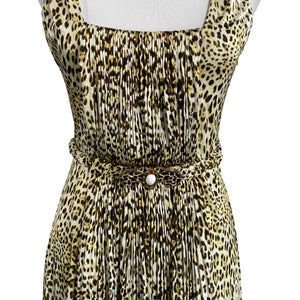 Naisten Roberto Cavalli - Trikoomekko, koko 38 - Beige (2)