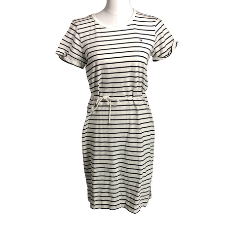 Naisten Tommy Hilfiger - Trikoomekko, koko 38 - Valkoinen ()