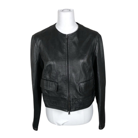 Naisten Marc Cain - Nahkatakki, koko 40 - Musta ()