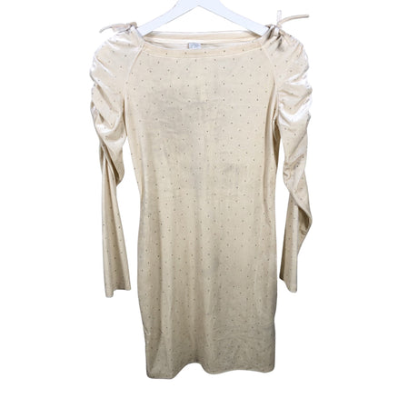 Tyttöjen Lindex - Trikoomekko, koko 158 - 164 - Luonnonvalkoinen ()