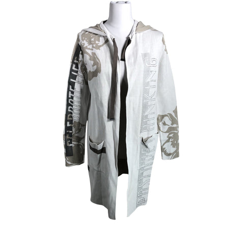 Naisten Monari - Neuletakki, koko 36 - Beige ()