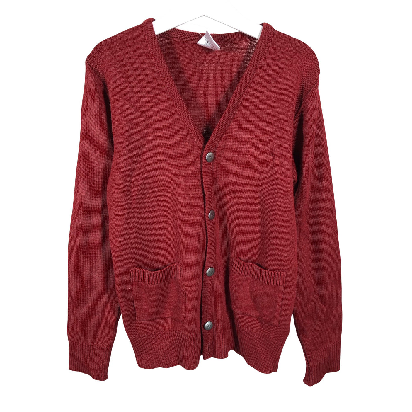 Unisex Norrison - Neuletakki, koko 134 - 140 - Viininpunainen (1)