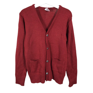 Unisex Norrison - Neuletakki, koko 134 - 140 - Viininpunainen (1)