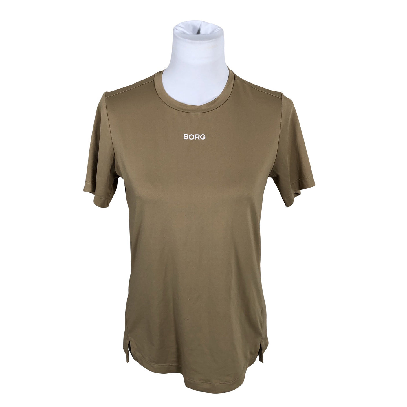 Naisten Björn Borg - Urheilupaita, lyhyet hihat, koko 36 - Beige (2)