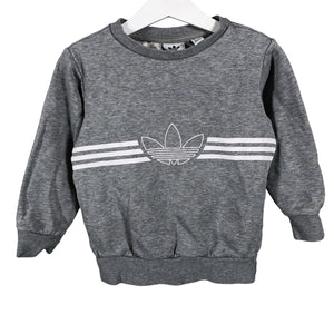 Unisex Adidas - Collegepaita, koko 92 - 98 - Harmaa (2)