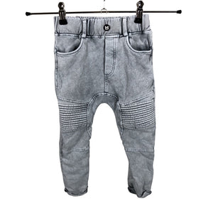 Unisex Minikid - Farkkuleggingsit, koko 98 - 104 - Harmaa (1)