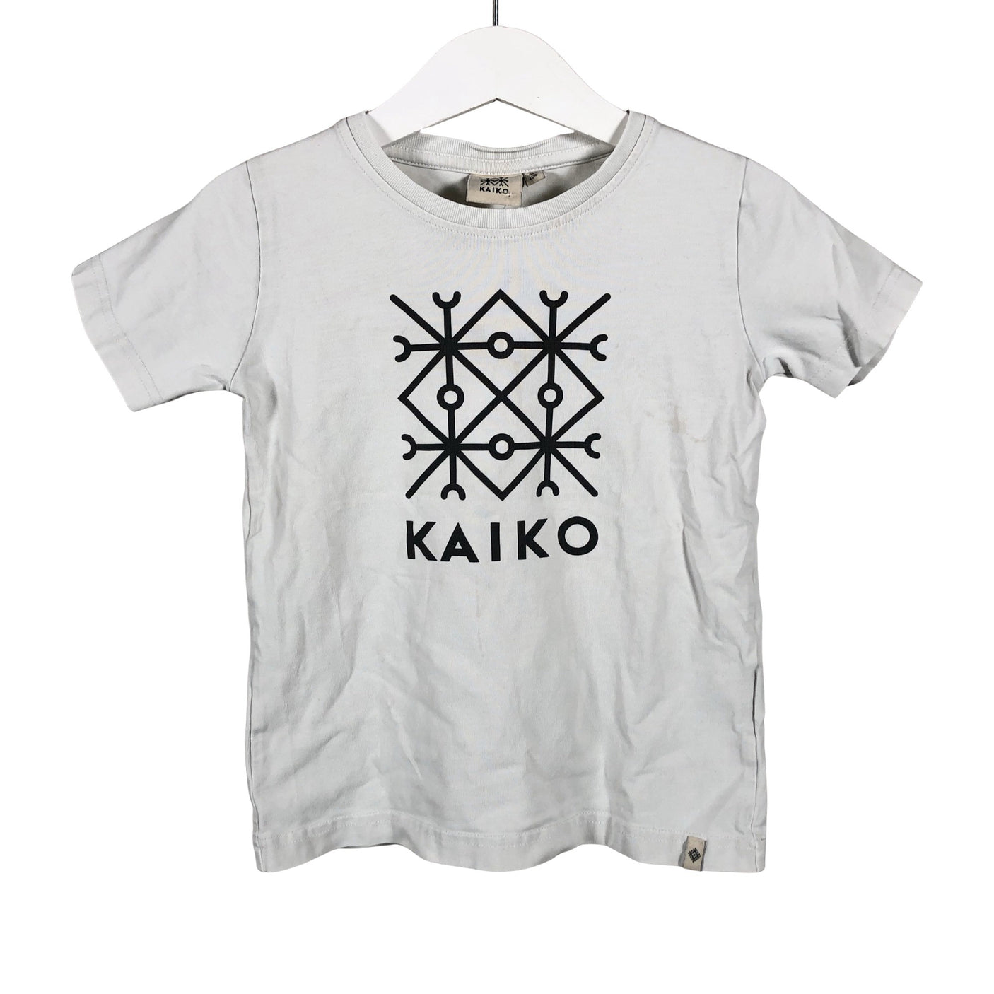 Unisex Kaiko - T-paita, koko 98 - 104 - Valkoinen (1)