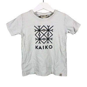 Unisex Kaiko - T-paita, koko 98 - 104 - Valkoinen (1)