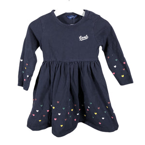 Tyttöjen Gant - Trikoopaita, koko 80 - 86 - Sininen (2)