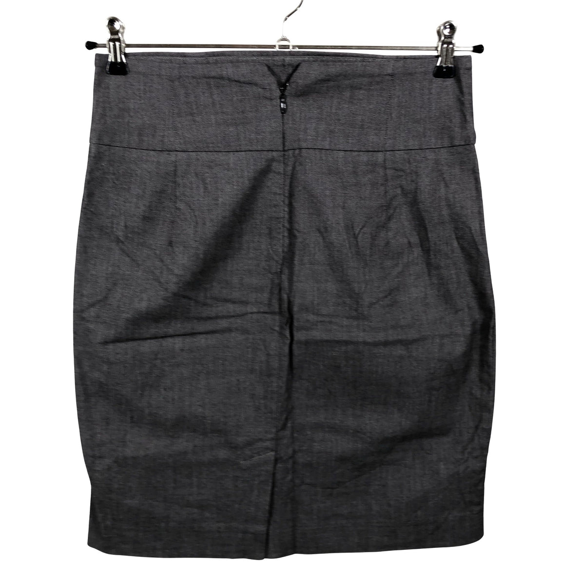 Naisten Banana Republic - Suora hame, koko 38 - Harmaa (2)