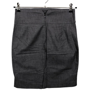 Naisten Banana Republic - Suora hame, koko 38 - Harmaa (2)
