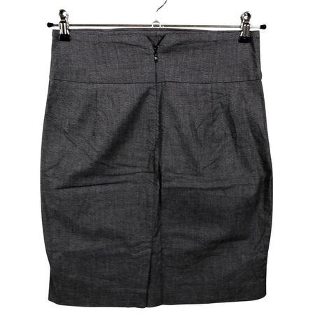 Naisten Banana Republic - Suora hame, koko 38 - Harmaa (2)