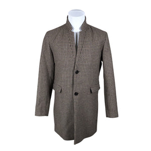 Miesten Jack & Jones - Nahkatakki, koko M - Ruskea (1)