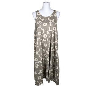 Naisten Marimekko - Trikoomekko, koko 36 - Harmaa (1)