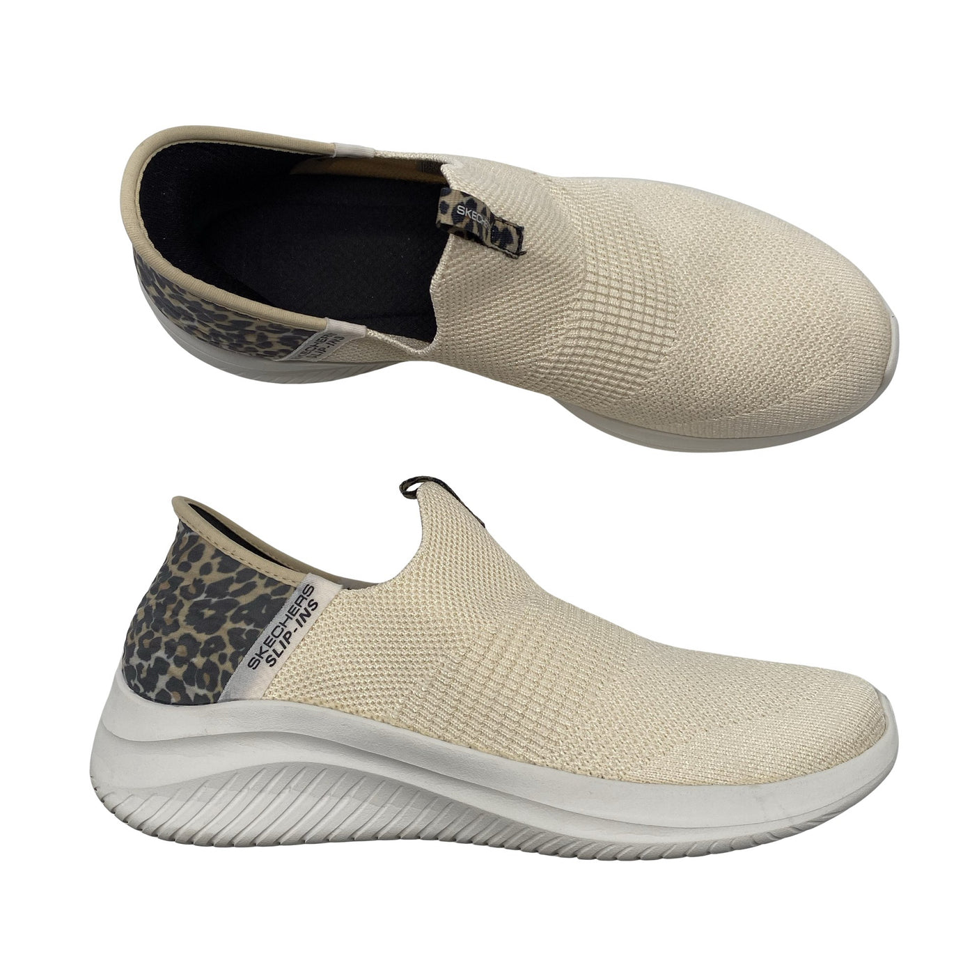 Naisten Skechers - Lenkkarit, koko 40 - Beige (1)