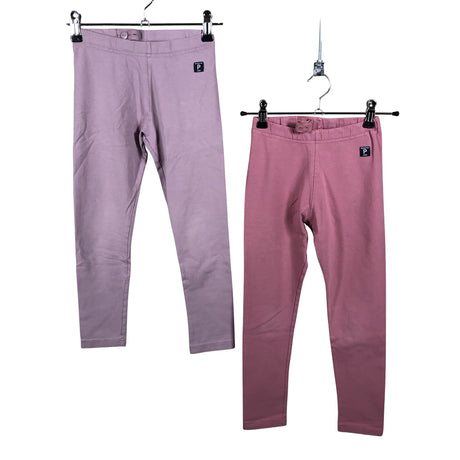 Unisex Polarn O. Pyret - Leggingsit, koko 122 - 128 - Vaaleanpunainen (2)