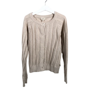 Tyttöjen POMPdeLUX - Neuletakki, koko 134 - 140 - Beige (1)