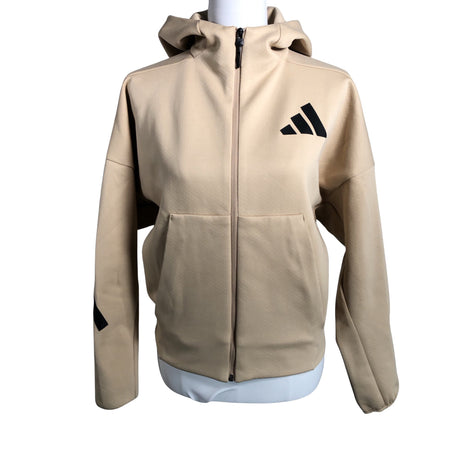 Naisten Adidas - Huppari, koko 34 - Beige ()